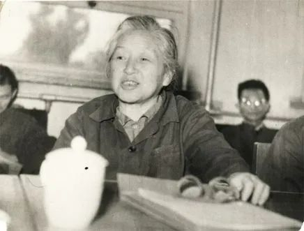 ▲晚年何泽慧 图片来源：中国科学院高能物理研究所