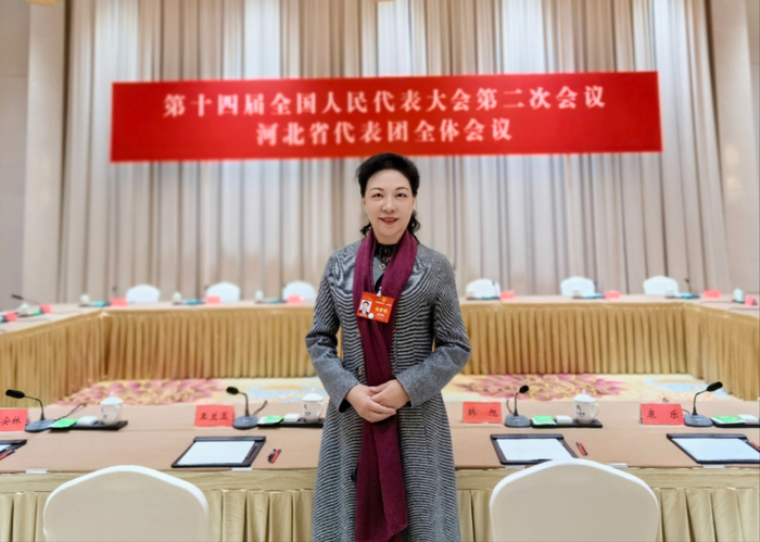 全国人大代表,河北省保定市中学教育集团联合党委书记王淑英(央广网发