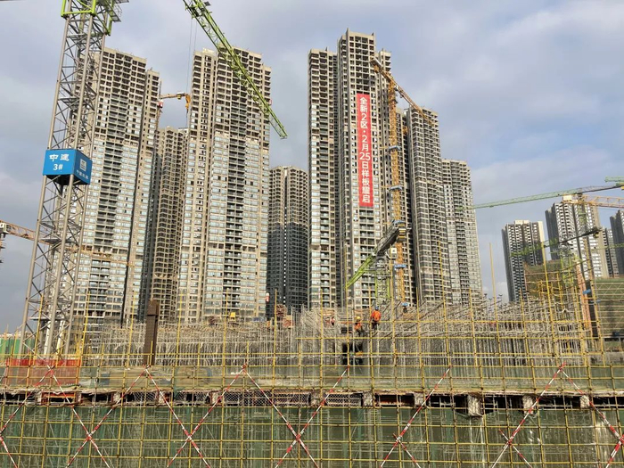 深圳某在建项目 每经记者 甄素静 摄