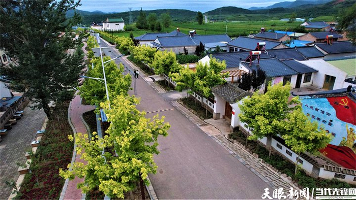 宁夏回族自治区固原市泾源县大湾乡杨岭村村貌
