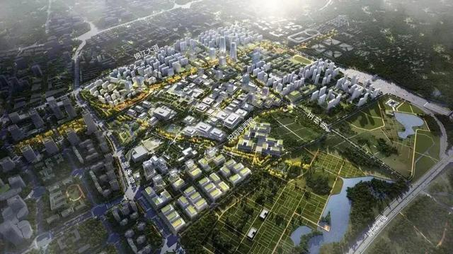 林家坝TOD规划效果图