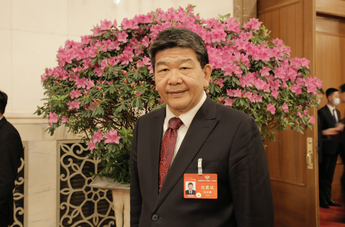 全国政协委员,民进中央常委、北京师范大学国家高端智库教育国情调查中心主任张志勇。未来网记者张冰清摄