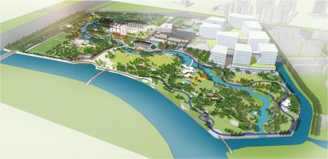 地块效果图（公园项目）