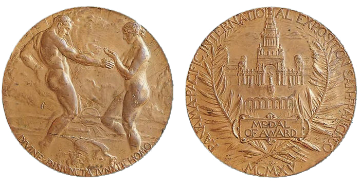 图|1915年巴拿马博览会奖牌