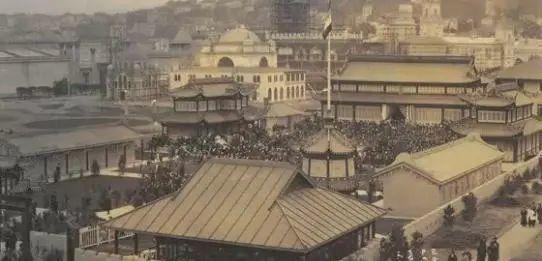 图|1915年巴拿马中国馆