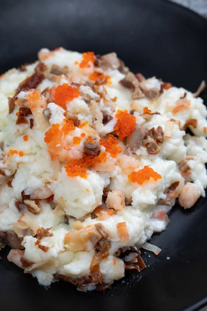 炒牛奶。梁文生/摄