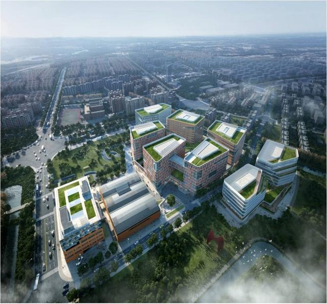 航空智谷及真新通航项目效果图