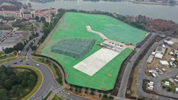 酒店建设进展。图片来源：上海迪士尼度假区发布（下同）