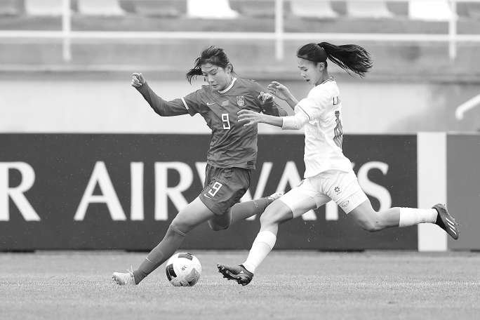 　　卢家玉（左）本次比赛表现抢眼。视觉中国 供图