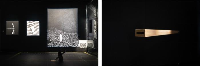 由左至右：《寻找谢尔盖》 艺术家：约瑟夫·科瓦奇、《仪式:10000次的祈祷》 艺术家：宋兮
