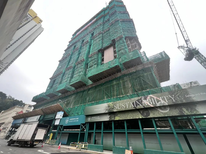 Belgravia Place正在建设中 每经记者 黄婉银 摄