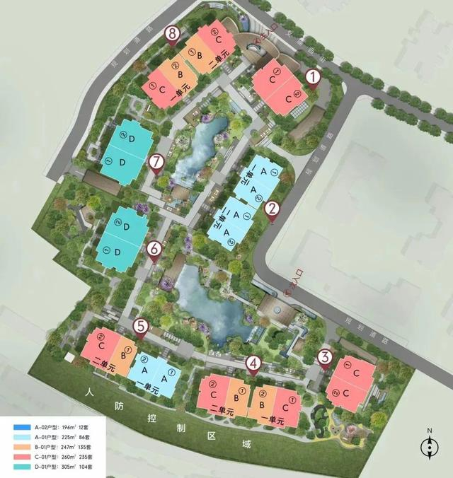 西派少城总平示意图