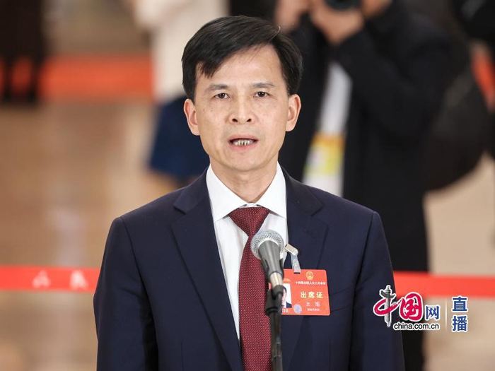 ▲全国人大代表、雅礼中学党委副书记、校长王旭 据中国网