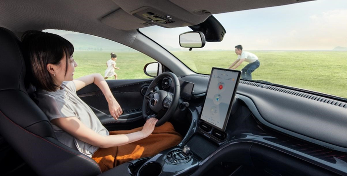 比亚迪e2荣耀版智能驾驶舱。比亚迪供图华龙网发