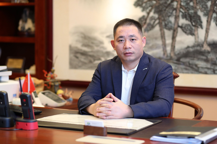 侨银股份董事长刘少云，图源：受访者提供