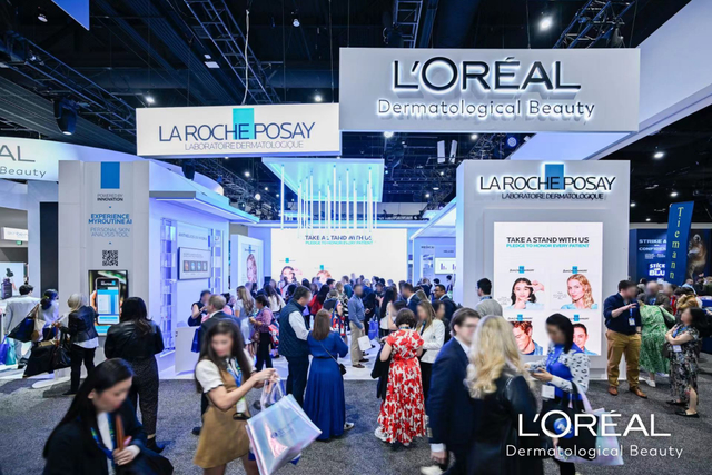 理肤泉携诸多研究成果和重磅新品亮相AAD2024