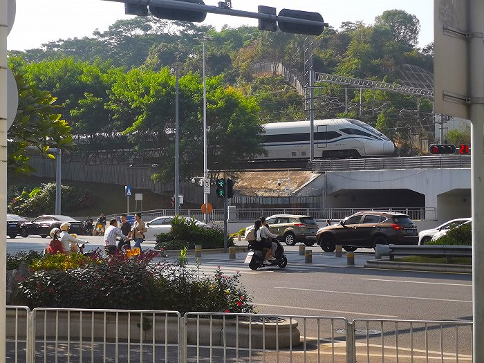 深圳北站附近 受访者供图