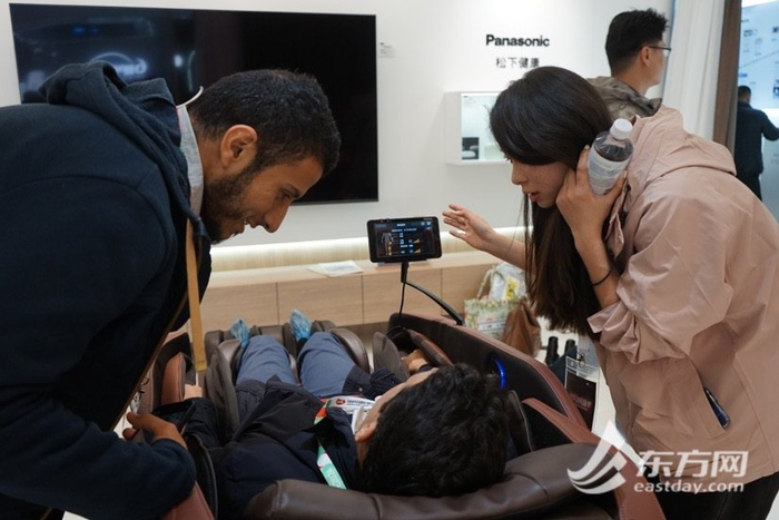 松下展台现场