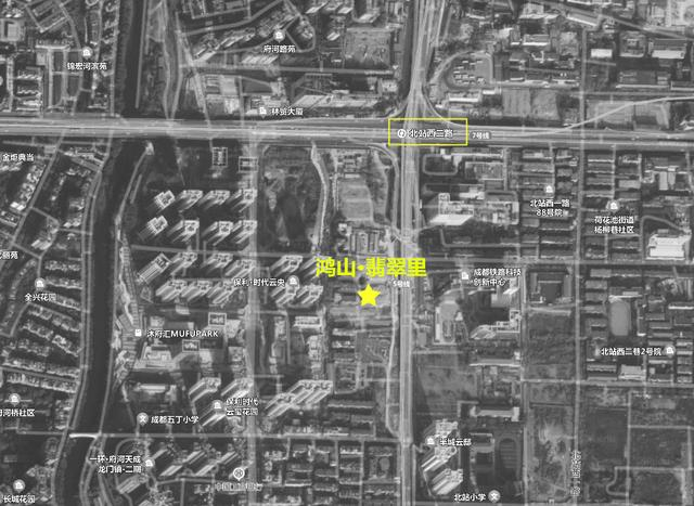 鸿山·翡翠里区位示意图