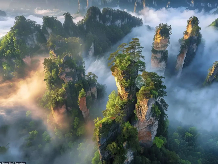 张家界自然风光。图/图虫创意