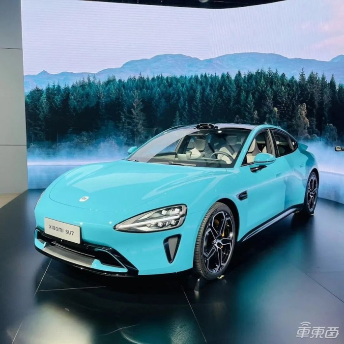▲小米SU7外观