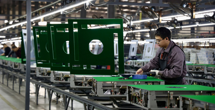 四川宣和机电有限公司生产车间。