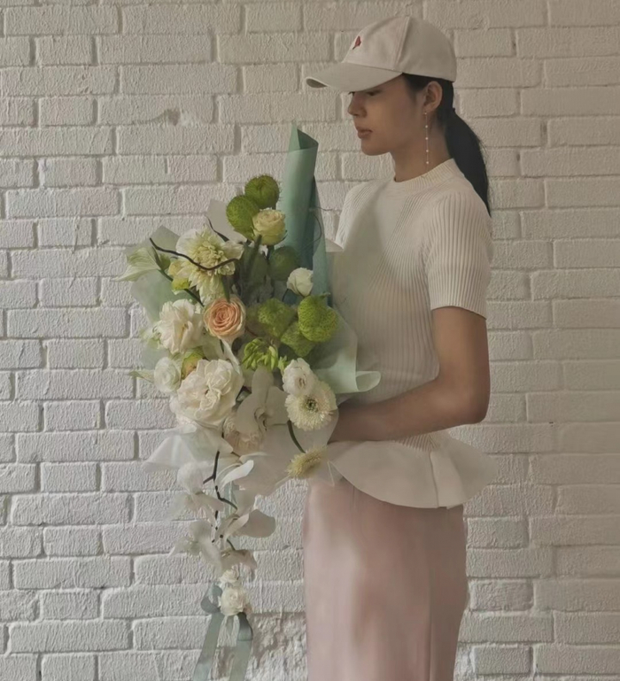 诗蝶设计的鲜花造型