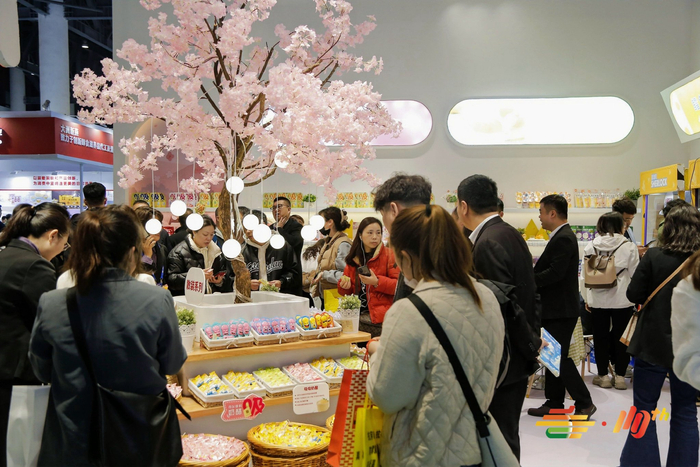 ▲第110届全国糖酒会现场