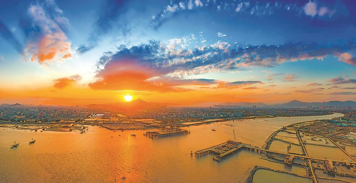 涵江港区一角  李翔 摄