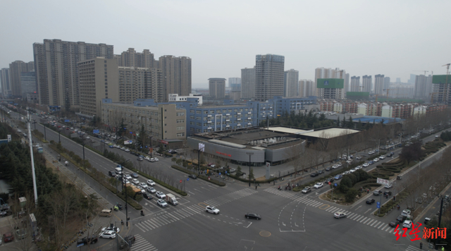 韦全创办的洛阳某信息科技园航拍图（缪睿哲摄）