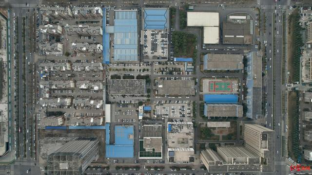 韦全创办的洛阳某信息科技园航拍图（缪睿哲摄）