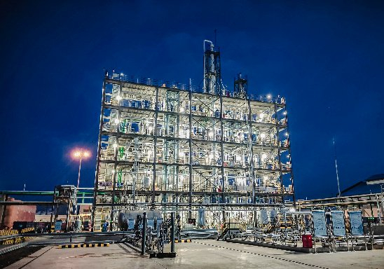 FHPECH工业化试验装置。大连化物所供图