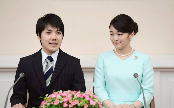 ▲真子公主与小室圭