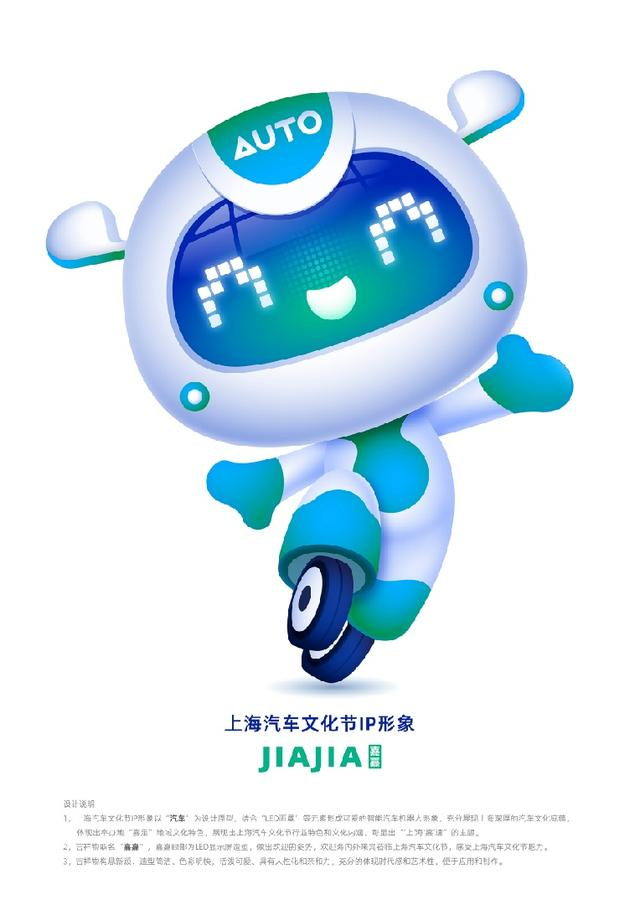 上海汽车文化节ip形象吉祥物投票开启快来pick你心仪的作品