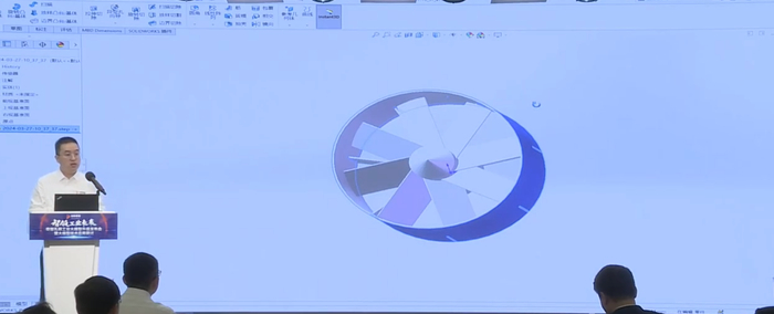 ▲在CAD软件中打开生成的模型