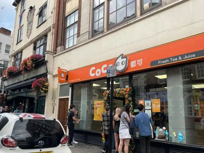 国外市场的都可门店