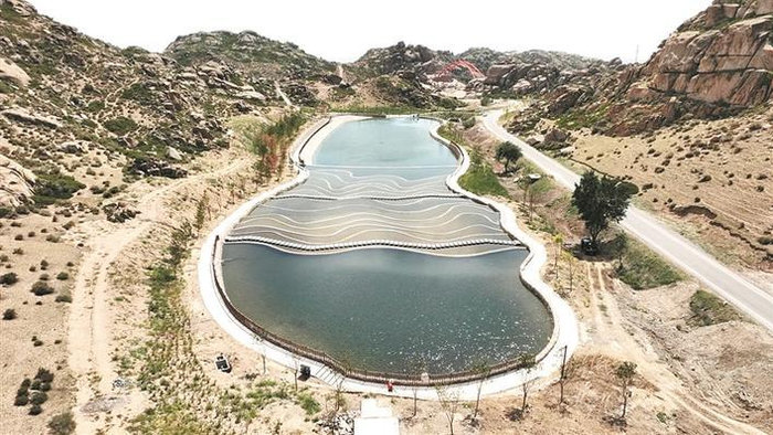     鸟瞰神龙泉景区（资料图片）。赵龙  摄