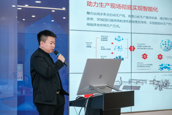 仁新机器人焊机CEO胡豪杰 图片来源：主办方供图