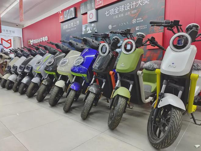 ▲（2024年2月29日，北京，小牛电动车旗舰店）