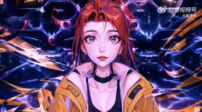 腾讯视频燃动宇宙工作室发布的人工智能辅助动画《魔游纪人工智能辅助篇》预告。图/《魔游纪》官方微博截图
