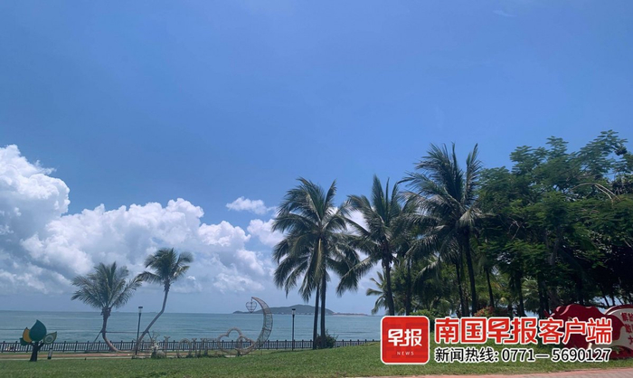 海南是中短途旅游的一个热门地。 受访者 供图