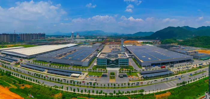 △小鹏汽车。肇庆市融媒体中心记者 梁小明 摄