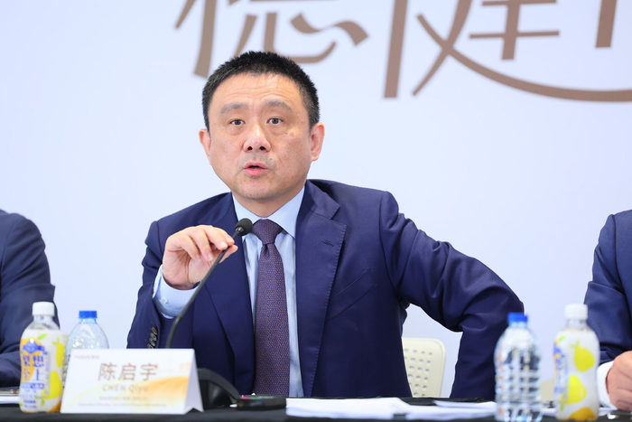 复星国际执行董事、联席CEO陈启宇 图片来源：受访者供图