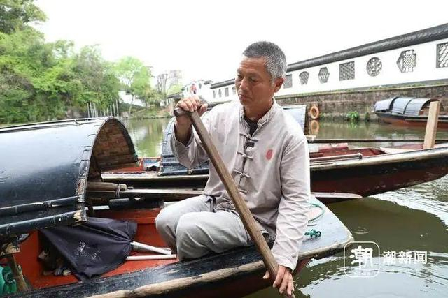 船老大唐国良 俞倩玮/摄