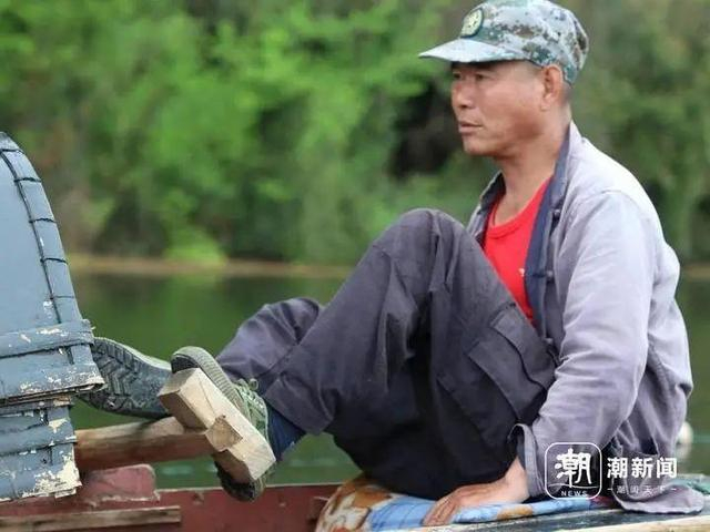 绍兴独有的脚划船 俞倩玮/摄