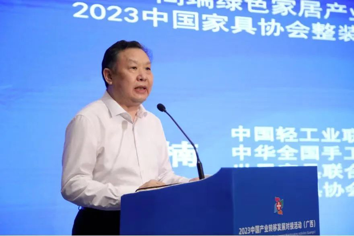 中国家具协会理事长徐祥楠。图/受访者提供