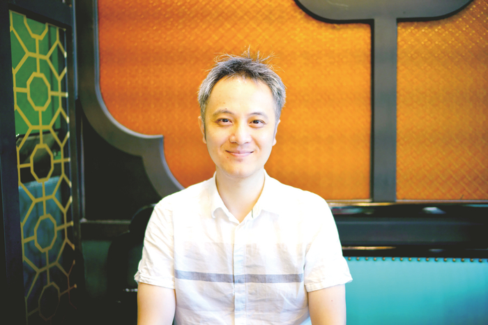     出生在南宁的作家陆源（受访者供图）