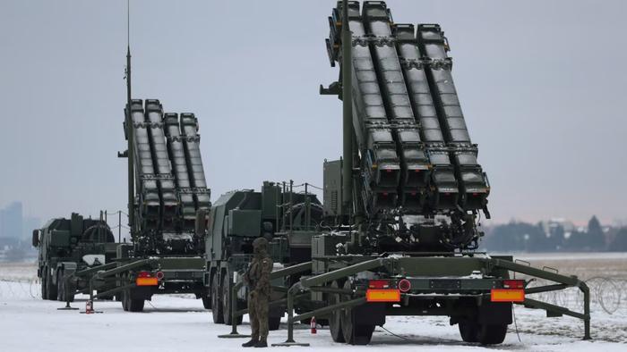 资料图：乌克兰“爱国者”导弹发射车