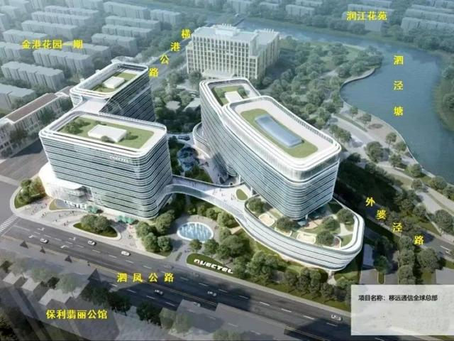 △移远通信全球总部鸟瞰图