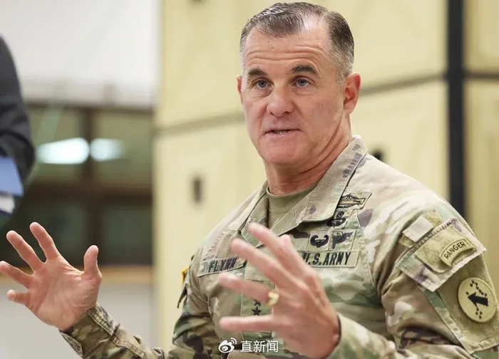 　美国太平洋陆军司令弗林 图源：欧新社
